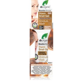 Dr.organic Snail Gel Intensive Anti-Aging Moisture Mask Αντιγηραντική Μάσκα 20 Τεμάχια