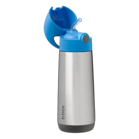 B.Box Ισοθερμικό Παγούρι με Καλαμάκι Blue Slate 500ml