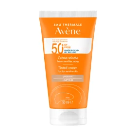 Avène Αντηλιακή Κρέμα Προσώπου με Χρώμα SPF50+ για το Ευαίσθητο & Ξηρό Δέρμα 50ml