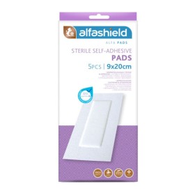 Alfashield Alfa-Pads Αποστειρωμένα Αυτοκόλλητα Επιθέματα 9cmx20cm 5 Τεμάχια Alfashield Alfa-Pads Αποστειρωμένα Αυτοκόλλητα Επιθέματα 9cmx20cm 5 Τεμάχια
