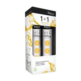 Inoplus Promo Vit C 1000mg για Ενίσχυση του Ανοσοποιητικού 2x20 Αναβράζοντα Δισκία Inoplus Promo Vit C 1000mg για Ενίσχυση του Ανοσοποιητικού 2x20 Αναβράζοντα Δισκία