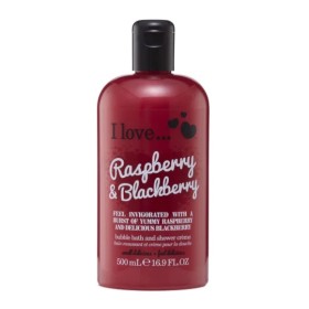 I LOVE Bubble Bath Αφρόλουτρο Raspberry & Blackberry 500ml