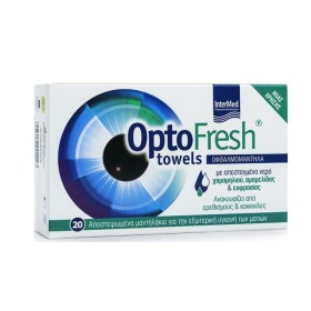Intermed Optofresh Towels Οφθαλμομάντηλα 20 Τεμάχια