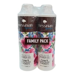 Messinian Spa Promo Shea Butter & Orange & Vanilla Orchid & Blueberry Αφρόλουτρο με Άρωμα Πορτοκάλι & Βανίλια Ορχιδέα & Μύρτιλο 2x250ml Messinian Spa Promo Shea Butter & Orange & Vanilla Orchid & Blueberry Αφρόλουτρο με Άρωμα Πορτοκάλι & Βανίλια Ορχιδέα & Μύρτιλο 2x250ml
