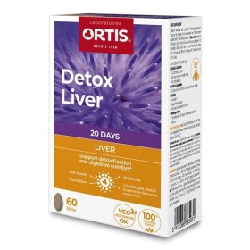 Ortis Detox Liver για Αποτοξίνωση 60 Ταμπλέτες