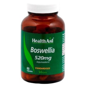Health Aid Boswellia 520mg Συμπλήρωμα για Οστά & Αρθρώσεις 60 Κάψουλες Health Aid Boswellia 520mg Συμπλήρωμα για Οστά & Αρθρώσεις 60 Κάψουλες
