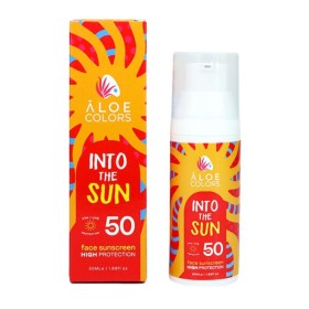 ALOECOLORS Into The Sun Face Sunscreen Αντηλιακό Προσώπου Spf 50 50ml