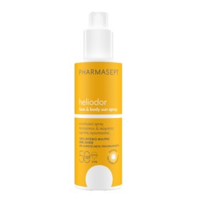 Pharmasept Heliodor Face & Body Sun Spray Spf50 Αντηλιακό Σπρέι για Πρόσωπο & Σώμα 165g
