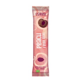 Csinta 100% Organic Fruit Roll Βιολογικό Υγιεινό Σνακ Αποξηραμένων Φρούτων Peach 12g