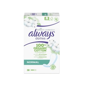 ALWAYS Dailies Cotton Protection Normal 38 Tεμάχια