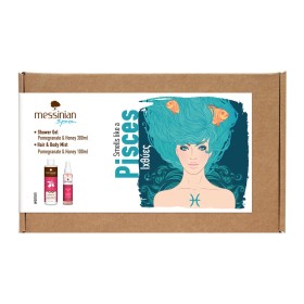 Messinian Spa Promo Zodiac Pisces Hair & Body Mist για Σώμα & Μαλλιά Pomegranate & Honey 100ml & Shower Gel Αφρόλουτρο Pomegranate & Honey 300ml Messinian Spa Promo Zodiac Pisces Hair & Body Mist για Σώμα & Μαλλιά Pomegranate & Honey 100ml & Shower Gel Αφρόλουτρο Pomegranate & Honey 300ml