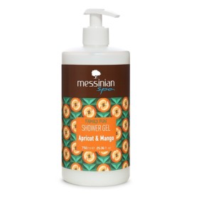 Messinian Spa Shower Gel Αφρόλουτρο Βερίκοκο & Μάνγκο 750ml