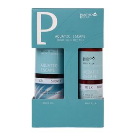 Panthenol Extra Promo Aquatic EscapeBody Milk Γαλάκτωμα Σώματος 300ml & Aquatic Escape Shower Gel Αφρόλουτρο Τζελ 500ml