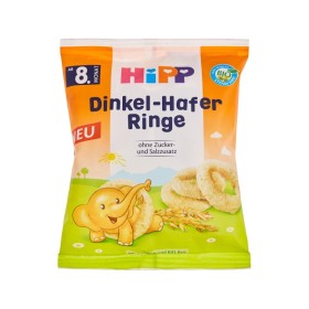 HIPP Rings with Oatmeal & Oats Suitable from the 8th Month 30g