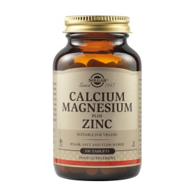 Solgar Calcium Magnesium Plus Zinc 100 Ταμπλέτες Solgar Calcium Magnesium Plus Zinc 100 Ταμπλέτες
