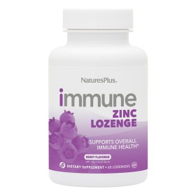 Natures Plus Immune Zinc Lozenge για την Ενίσχυση του Ανοσοποιητικού με Ψευδάργυρο 60 Παστίλιες