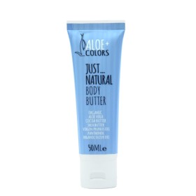 Aloe Colors Just Natural Body Butter Ενυδατικό Βούτυρο Σώματος 50ml