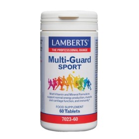 Lamberts Multi-Guard Sport Πολυβιταμίνες Αθλητών με Ανόργανα & Αντιοξειδωτικά Συστατικά 60 Ταμπλέτες Lamberts Multi-Guard Sport Πολυβιταμίνες Αθλητών με Ανόργανα & Αντιοξειδωτικά Συστατικά 60 Ταμπλέτες