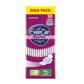 EVERYDAY Σερβιέτες Hyperdry Maxi Night  Ultra Plus Giga Pack 30 Τεμάχια