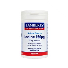 Lamberts Iodine 150mg Συμπλήρωμα με Ιώδιο 180 Ταμπλέτες Lamberts Iodine 150mg Συμπλήρωμα με Ιώδιο 180 Ταμπλέτες