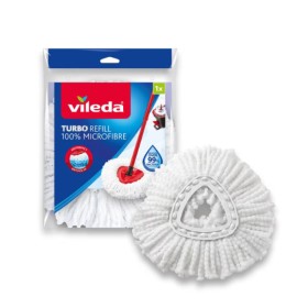 VILEDA Turbo Refill Ανταλλακτικό Σφουγγαρίστρας με Μικροϊνες 1 Τεμάχιο