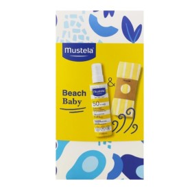 MUSTELA Promo Beach Baby High Protection Sun Spray Spf50 High Protection Baby Sunscreen for Face & Body 200ml & Gift Beach Towel