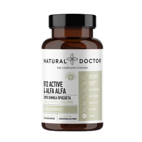 Natural Doctor B12 Active & Alfa Alfa για Ενέργεια & Τόνωση & για το Νευρικό Σύστημα 120 Κάψουλες