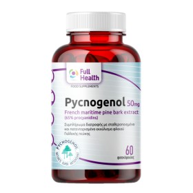 Full Health Pycnogenol 50mg 60 Φυτικές Κάψουλες Full Health Pycnogenol 50mg 60 Φυτικές Κάψουλες