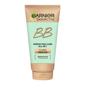 GARNIER SkinActive BB Cream Classic SPF15 Perfecting Care All in 1 Medium Moisturizing Face Cream with Color 50ml