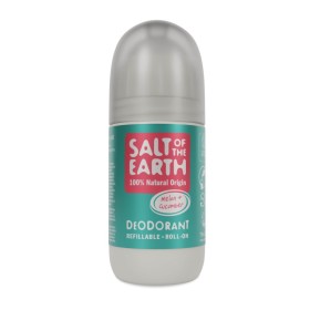 Salt Of The Earth Vegan Αποσμητικό Επαναγεμιζόμενο Roll-On Melon & Cucumber 75ml