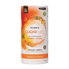 Neubria Cognifuel Energy & Focus Ενεργειακό Ρόφημα για Μέγιστη Ενέργεια Αντοχή & Απόδοση με Γεύση Πορτοκάλι Ανανάς 10 Φακελάκια x 8g