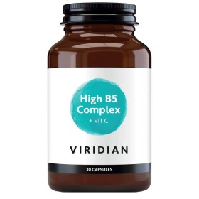 Viridian High B5 Complex & Vit C για Ενίσχυση του Ανοσοποιητικού 30 Κάψουλες