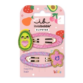 Invisibobble Snap Clip Frutti Avocado Παιδικά Τσιμπιδάκια 2 Τεμάχια