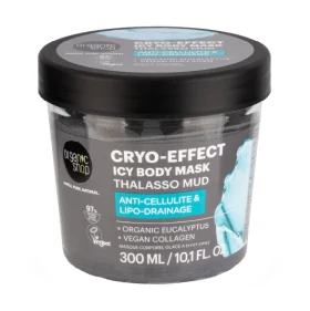 Organic Shop Thalasso Mud Cryo-Effect Icy Body Mask Παγωμένη Μάσκα Σώματος κατά της Κυτταρίτιδας & για Σμίλευση 300ml