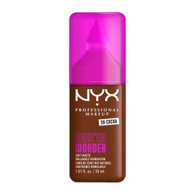 Nyx Professional Makeup Makeem Wonder Soft Matte Buildable Foundation Ενυδατικό & Απαλό Μάτ Μέικ-απ 39 Cocoa 30ml