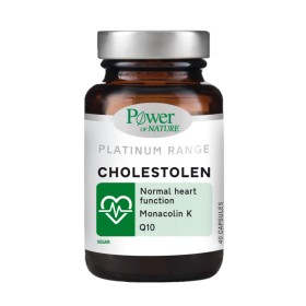 Power Health Classics Platinum Cholestolen Μοναδική Φόρμουλα για τη Μείωση & Διατήρηση της Χοληστερίνης 40 Κάψουλες