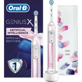 ORAL-B Επαναφορτιζόμενη Ηλεκτρική Οδοντόβουρτσα Genius X 10000 Special Edition Blush Pink 1 Τεμάχιο 