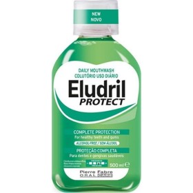ELGYDIUM Eludril Protect for Healthy Gums Green with Mint Flavor 500ML