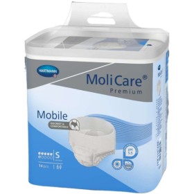 Hartmann Molicare Premium Mobile Extra Plus Εσώρουχο Ακράτειας Ημέρας Small 60-90cm 14τμχ