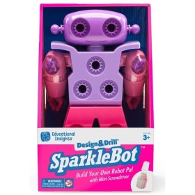 LEARNING RESOURCES Design & Drill SparkleBot Educational Game