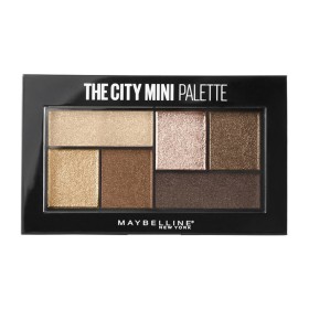 Maybelline The City Mini Palette Παλέτα Σκιών Rooftop Bronzes 6g