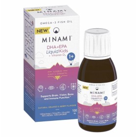 MINAMI EPA & DHA Liquid Kids & Vitamin D3  με Βιταμίνη D & Ιχθυέλαιο για Παιδιά  100ml