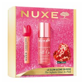 Nuxe Promo Huile Prodigieuse Florale Roll On Ιριδίζον Ροζ-Χρυσό Ξηρό Λάδι 60ml & Very Rose Lip Plumping Serum Χειλιών 8ml & Δώρο Hair Clip 1 Τεμάχιο