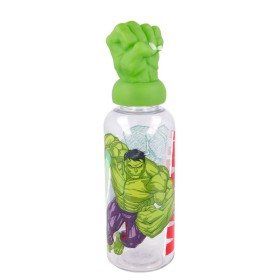 GIM Παγούρι Πλαστικό 3D Hulk Collage 560ml 1 Τεμάχιο