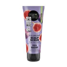 Organic Shop Volumizing Scalp Scrub Fig & Rosehip Απολεπιστικό Τριχωτού για Όγκο 75ml