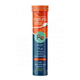 Natura Vita Iron Plus Σίδηρος 20 Ταμπλέτες Natura Vita Iron Plus Σίδηρος 20 Ταμπλέτες