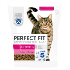 PERFECT FIT Active 1+ Adult Ξηρά Τροφή για Ενήλικες Γάτες με Μοσχάρι 750g