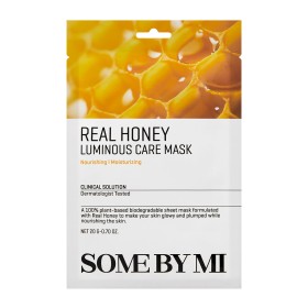 Some by Mi Real Honey Luminous Care Μάσκα Προσώπου για Ενυδάτωση & Λάμψη 20g Some by Mi Real Honey Luminous Care Μάσκα Προσώπου για Ενυδάτωση & Λάμψη 20g