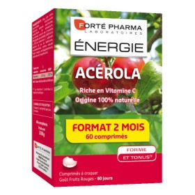 Forte Pharma Energie Acerola 60 Μασώμενες Ταμπλέτες Forte Pharma Energie Acerola 60 Μασώμενες Ταμπλέτες