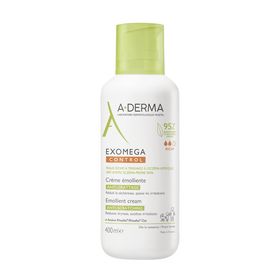 A-Derma Exomega Control Anti-Scratching Emollient Cream Μαλακτική Κρέμα Προσώπου & Σώματος κατά του Κνησμού 400ml